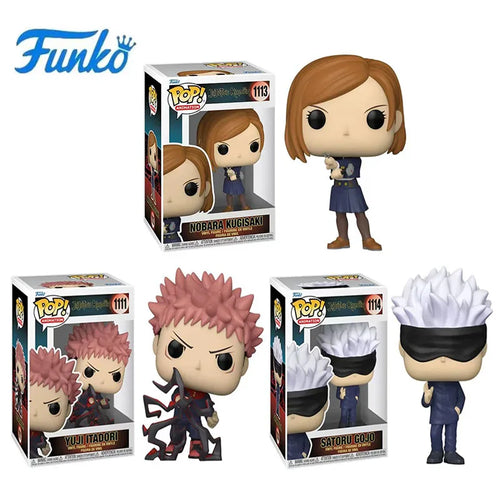 Funko POP Jujutsu Kaisen – Gojo, Itadori & Kugisaki Edición Limitada