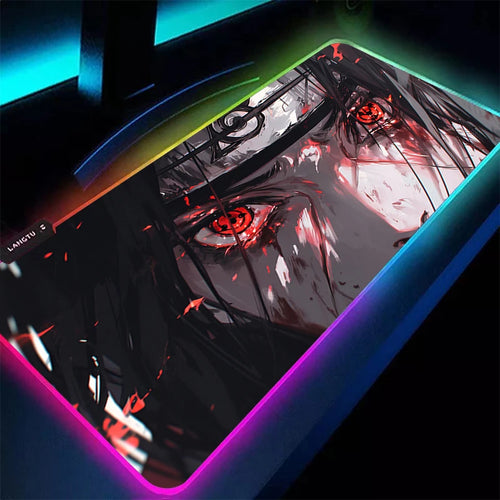 Mousepad RGB XXL Naruto – Itachi Uchiha Gaming Desk Mat