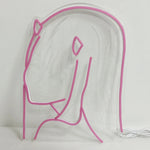 Neón LED Zero Two – Darling in the FranXX | Luz Rosa Kawaii para Habitación 2