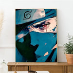 Póster Vintage Naruto – Hatake Kakashi Decoración Pared Kawaii 5