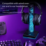 Soporte Auriculares ROG con Luz Ambiente RGB – Bracket Gaming Escritorio 2