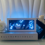 Caja de Luz LED Anime – Shadow Box 3D Paper Carving Lámpara Mesa USB 3