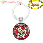 Llavero Maneki Neko – Gato de la Suerte Japonés (Pack 1/3/5 uds) 5