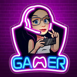 Neón LED Mono Gamer – Letrero USB Regulable para Habitación y Bar 3