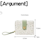Monedero Kawaii Chica Gato Japonés – Cartera Corta con Tarjetero 2