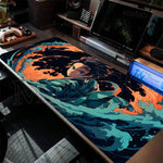 Mousepad Gaming Demon Slayer – Zenitsu Manga Desk Mat 1