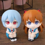 Figuras Chibi Rei & Asuka – Evangelion Q Ver. Postura Sentada (10 cm) 5