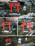 Torii Miniatura Japonesa – Decoración Acuario y Bonsái Micro Paisaje 2