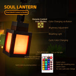 Linterna Pixel Style – Lámpara de Mesa 16 Colores con Mando a Distancia 3