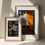 Póster One Piece – Bounty Order Luffy, Ace, Zoro, Nami, Sanji Wall Art 2