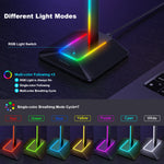 Soporte Auriculares RGB New Bee – Modelos Z1, Z4, Z8 (2 USB) y Z12 3