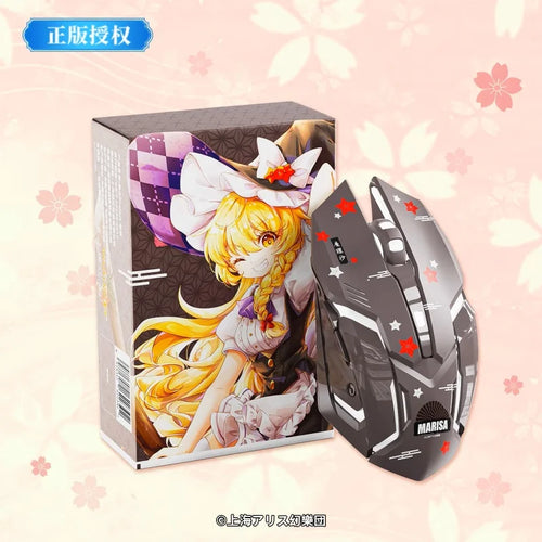 Ratón Inalámbrico Anime – Touhou Project (Reimu, Marisa, Satori)