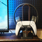 Soporte Auriculares y Mando – Zelda & PS5 Gaming Logo Escritorio 2