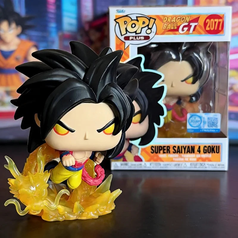Funko POP Dragon Ball – Super Saiyan 4: Goku #2077 & Vegeta #2078