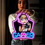 Neón LED Mono Gamer – Letrero USB Regulable para Habitación y Bar 4