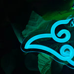 Neón LED Nube Azul – Luz Decorativa Anime USB para Habitación 5