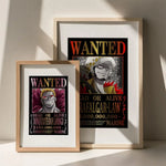 Póster One Piece – Bounty Order Luffy, Ace, Zoro, Nami, Sanji Wall Art 3