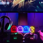 Neón LED Fantasma Arcade – Decoración Habitación Gamer y Bar 5