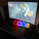 Neón LED Fantasma Arcade – Decoración Habitación Gamer y Bar 4