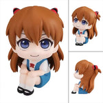 Figuras Chibi Rei & Asuka – Evangelion Q Ver. Postura Sentada (10 cm) 3