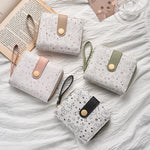 Monedero Kawaii Chica Gato Japonés – Cartera Corta con Tarjetero 3