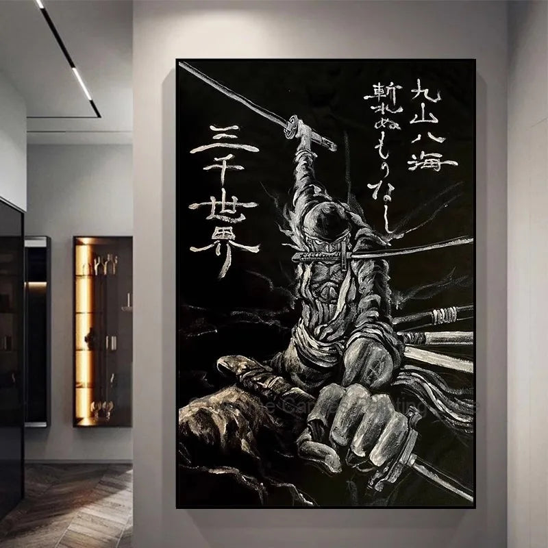Canvas One Piece – King Solon Mural Anime para Dormitorio y Salón