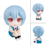 Figuras Chibi Rei & Asuka – Evangelion Q Ver. Postura Sentada (10 cm) 4