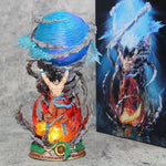Figura Gohan Dragon Ball – Spirit Bomb con Luz y Efecto Brillo Nocturno 1
