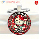 Llavero Maneki Neko – Gato de la Suerte Japonés (Pack 1/3/5 uds) 3