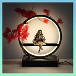 Lámpara LED Nezuko – Demon Slayer Luz Nocturna 3D Anime USB 5
